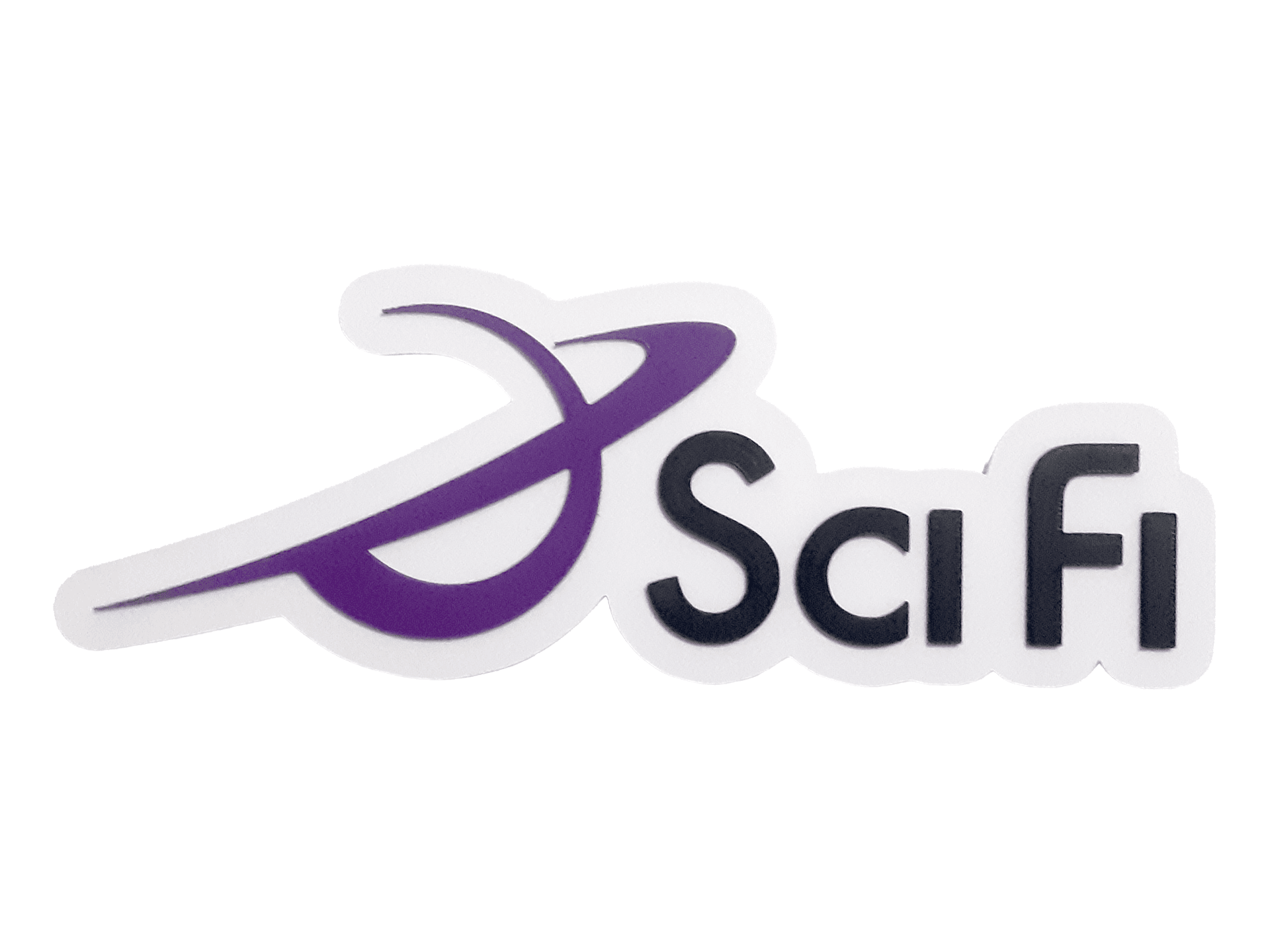 SciFi Channel Logo 2D Wall Art Syfy Retro 90s TV