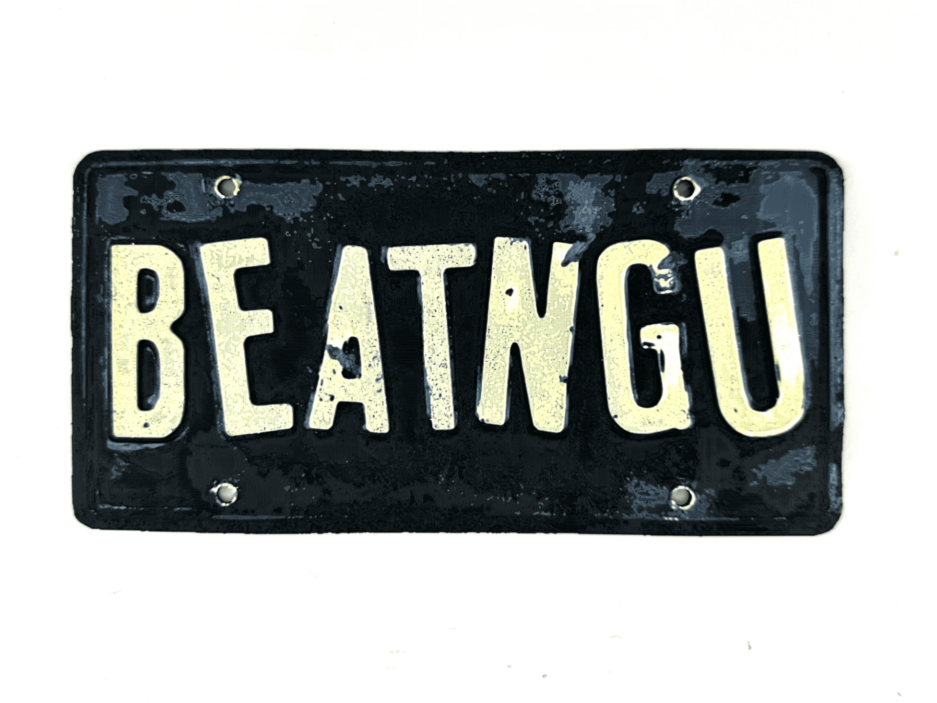 BEATNGU - Jeepers Creepers License Plate