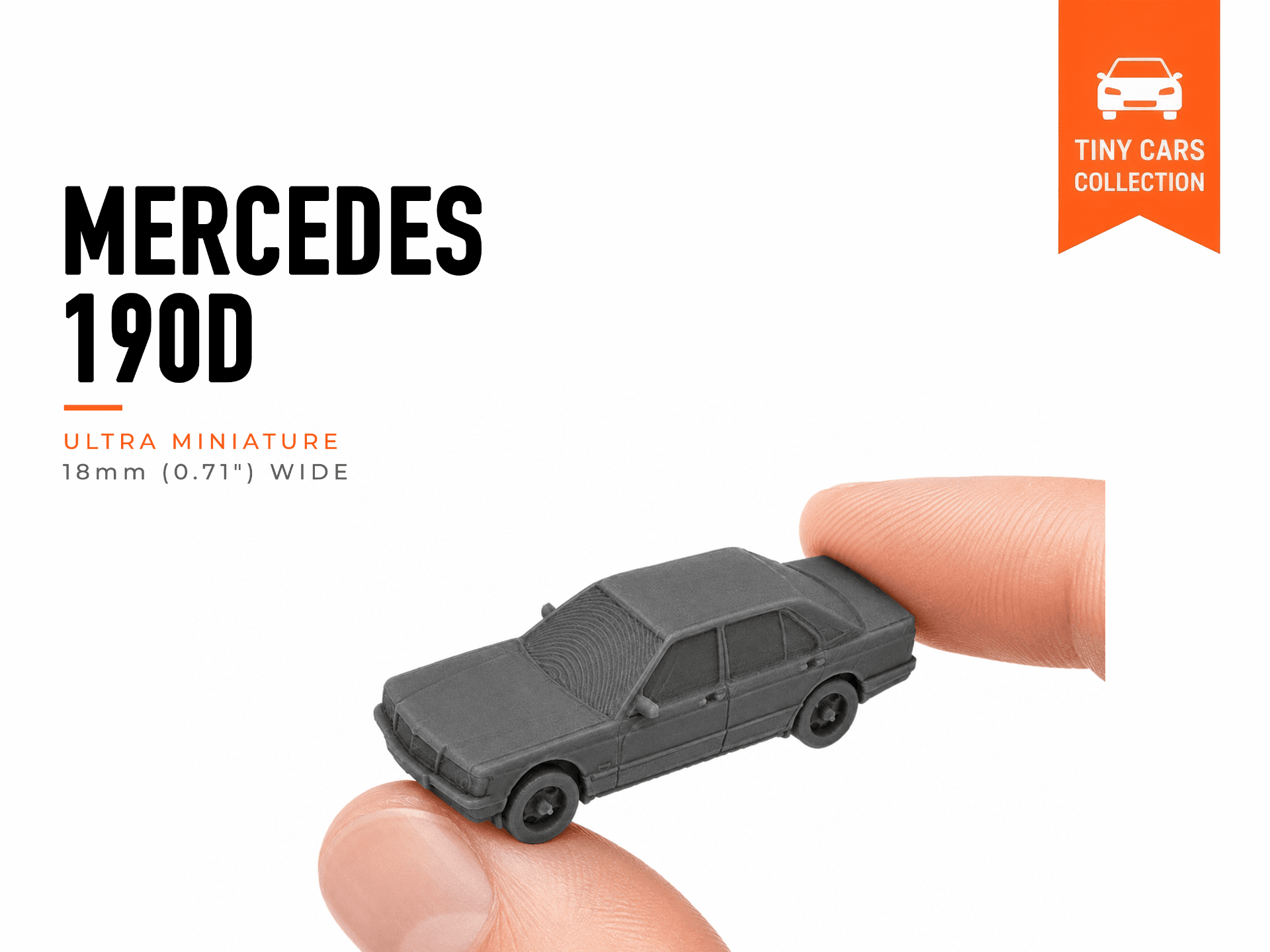 Tiny Mercedes 190D - Mini Cars Series