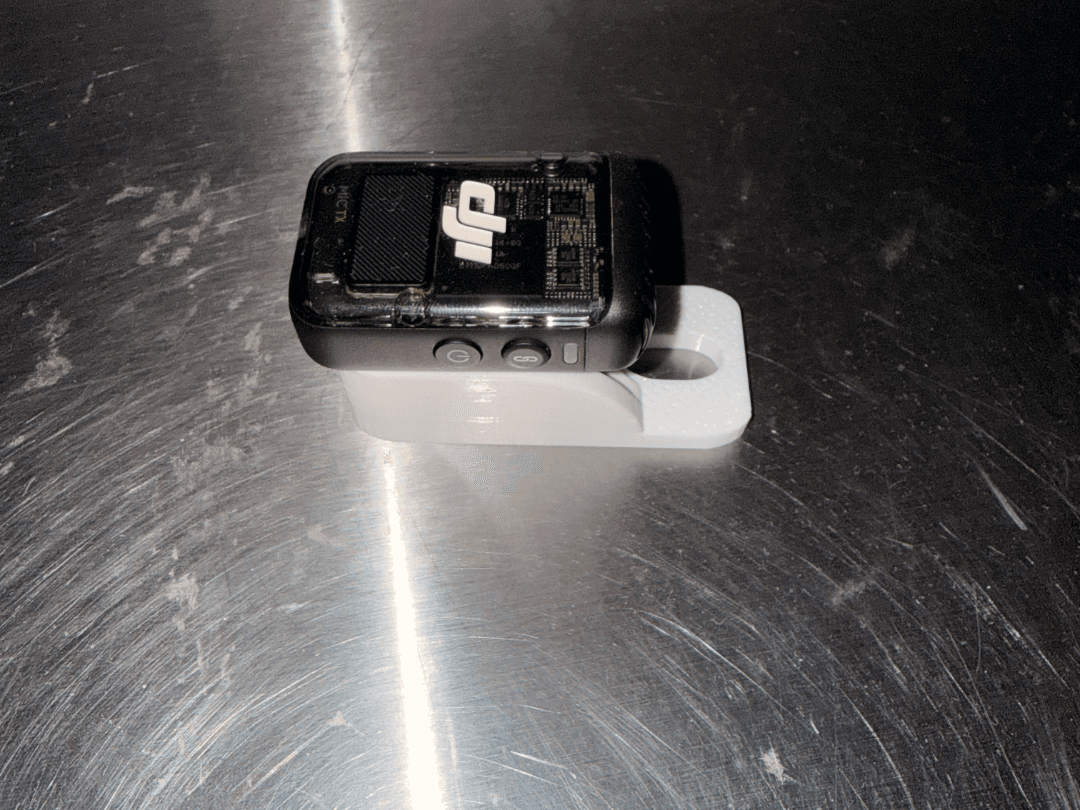 DJI mic 2 license plate bracket V2