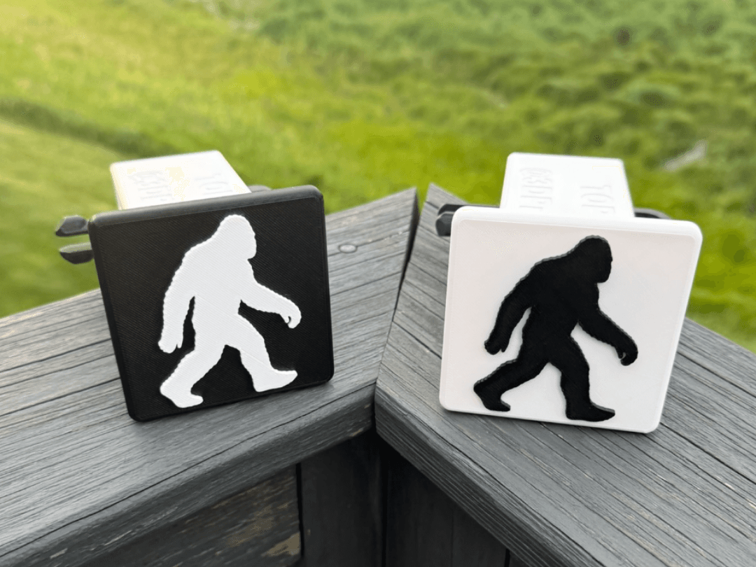 Bigfoot Hitch Cover 2 in Swappable Plate|Sasquatch