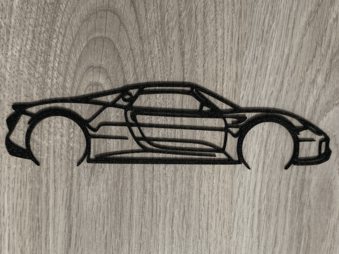 Porsche 918 Spyder silhouette