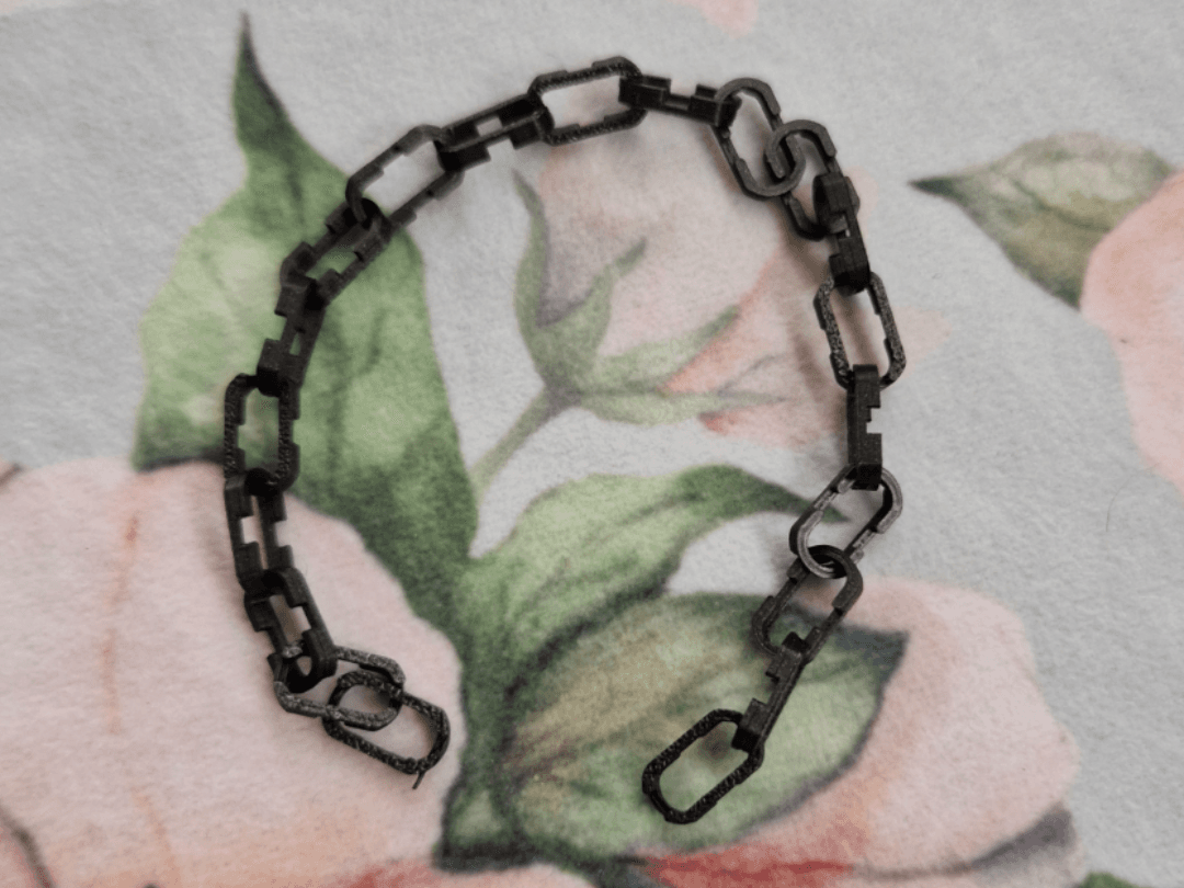 Print-in-Place Chain – No Supports, Tested Print