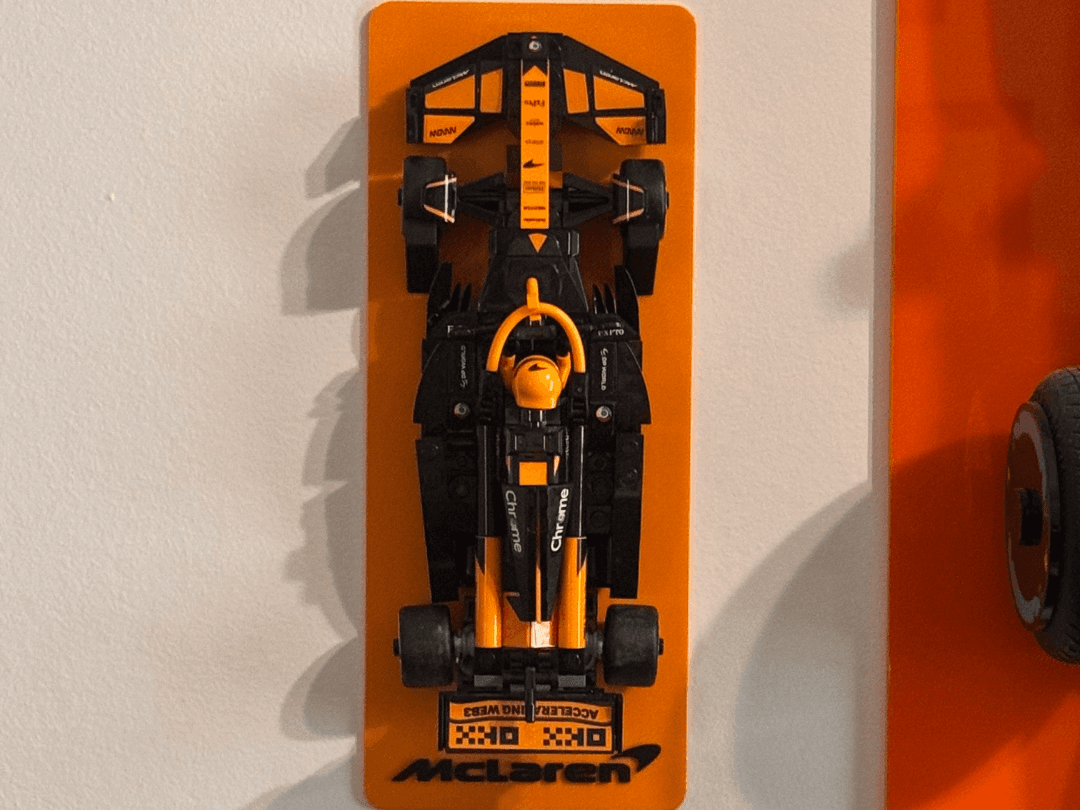 Popular Brick Speed Champions McLaren Wall Mount