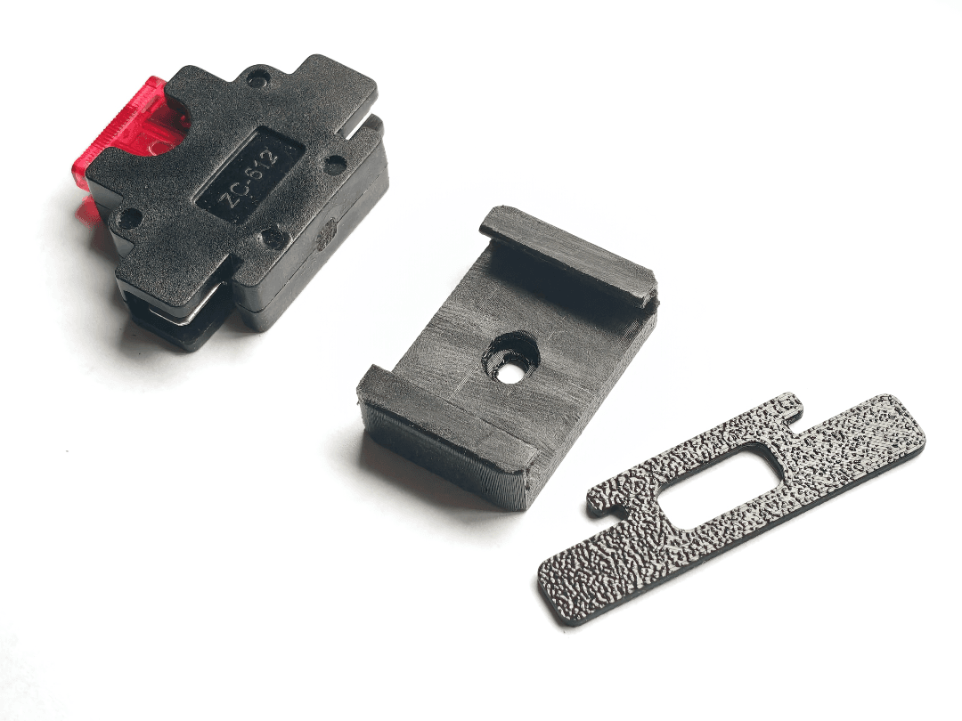 Dual ZC-612 Fuse Holder Mount Rail