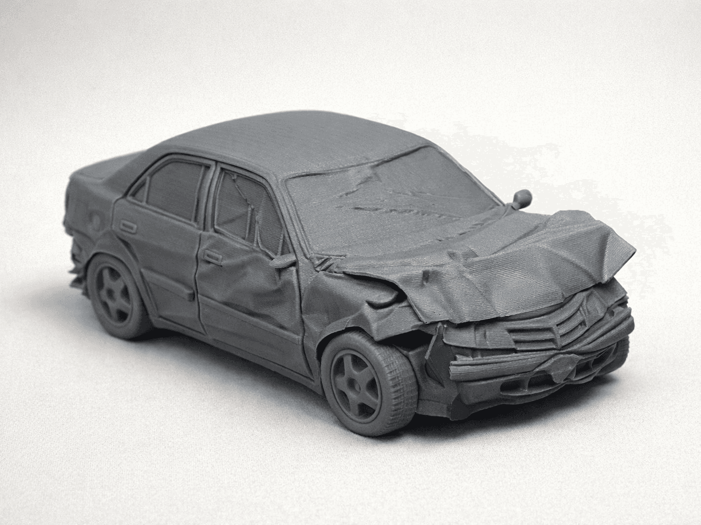 Wrecked Car