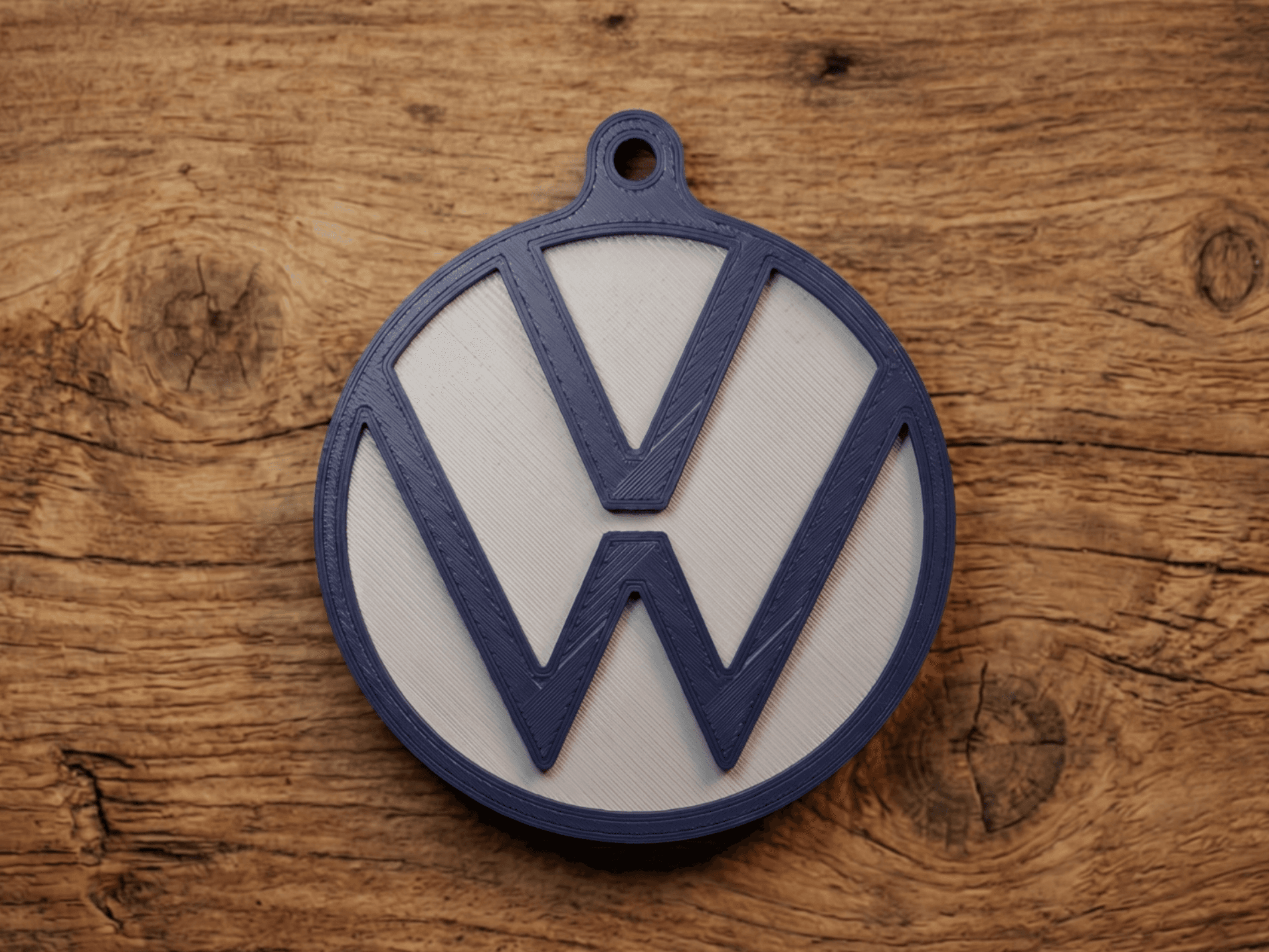 Volkswagen Logo Keychain