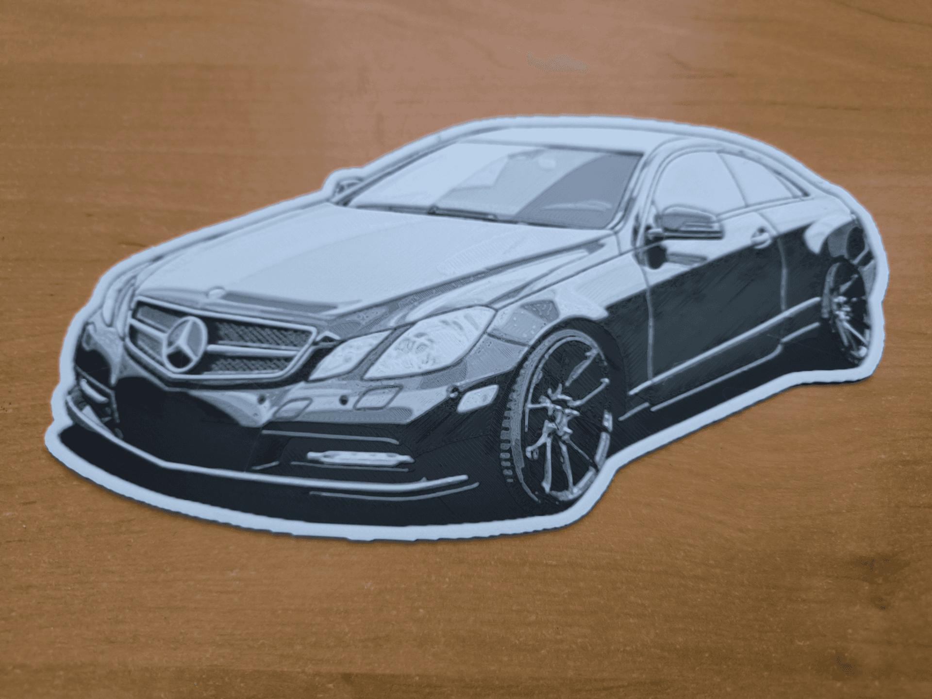 Mercedes benz E class hueforge