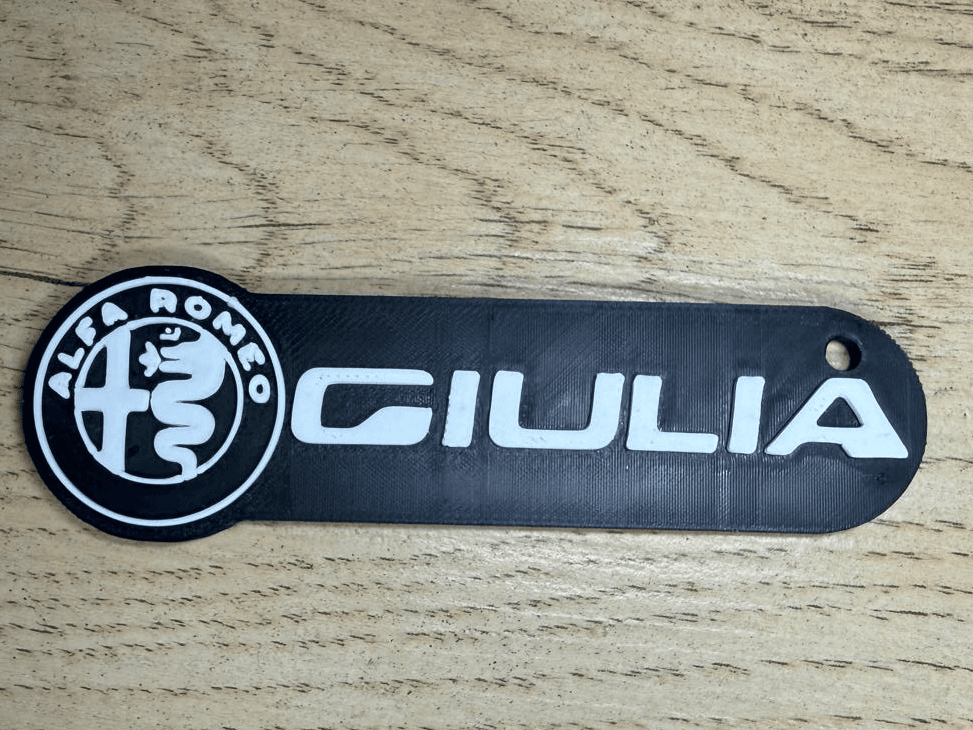 Porta Chiave Alfa Romeo Giulia (NO AMS)