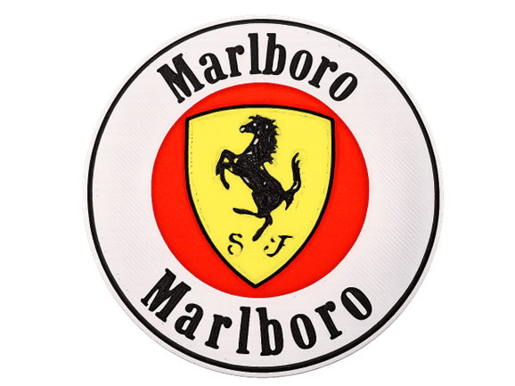 Scuderia Ferrari Marlboro Coaster