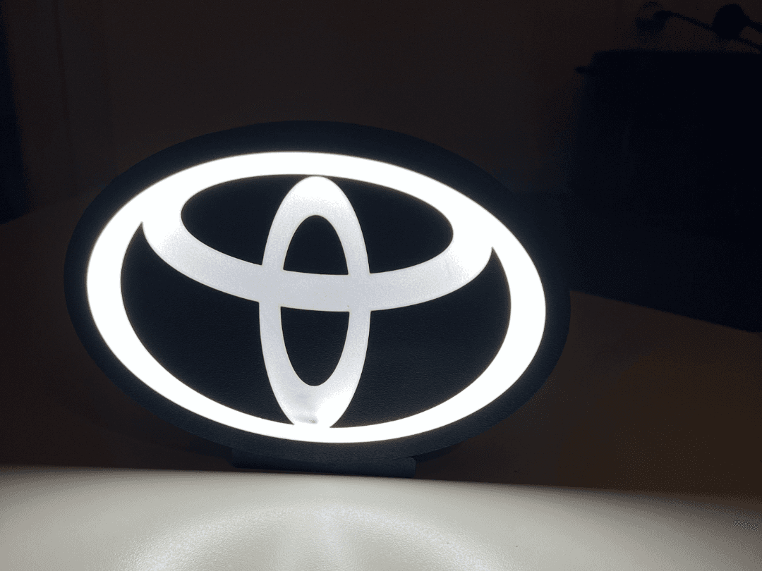 Toyota Light Box Led Lamp lightbox