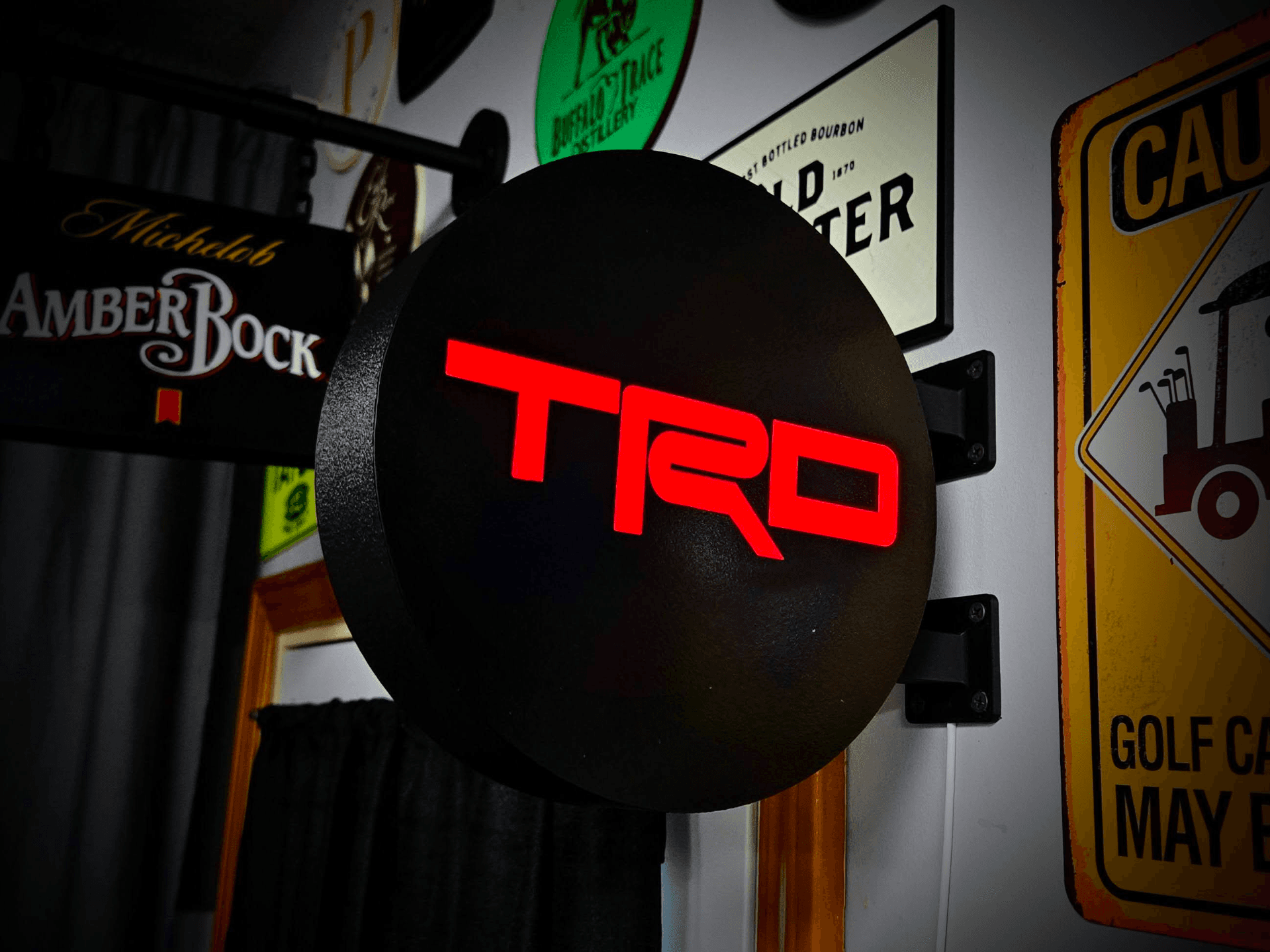 Toyota TRD~ 2-Sided Gas Station Lightbox Sign