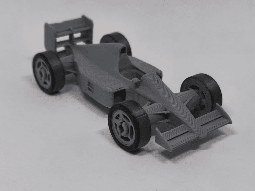 Small Classic F1 Model Car