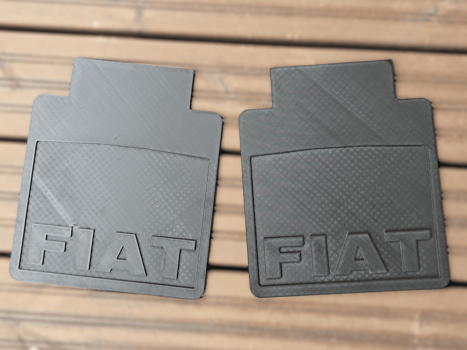 Flexible mudflap - FIAT (editable text)