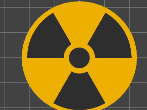 symbol promieniowania 