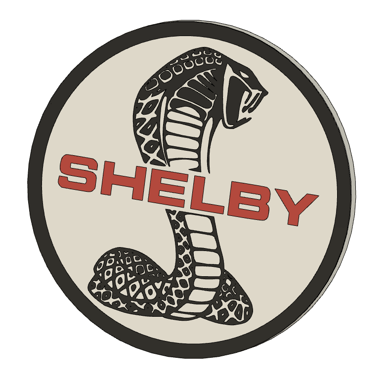 Shelby Emblem Coaster