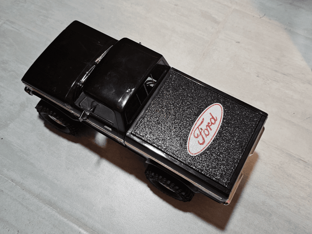 Traxxas TRX4m Tonneau Cover - Ford (No Rollbar)