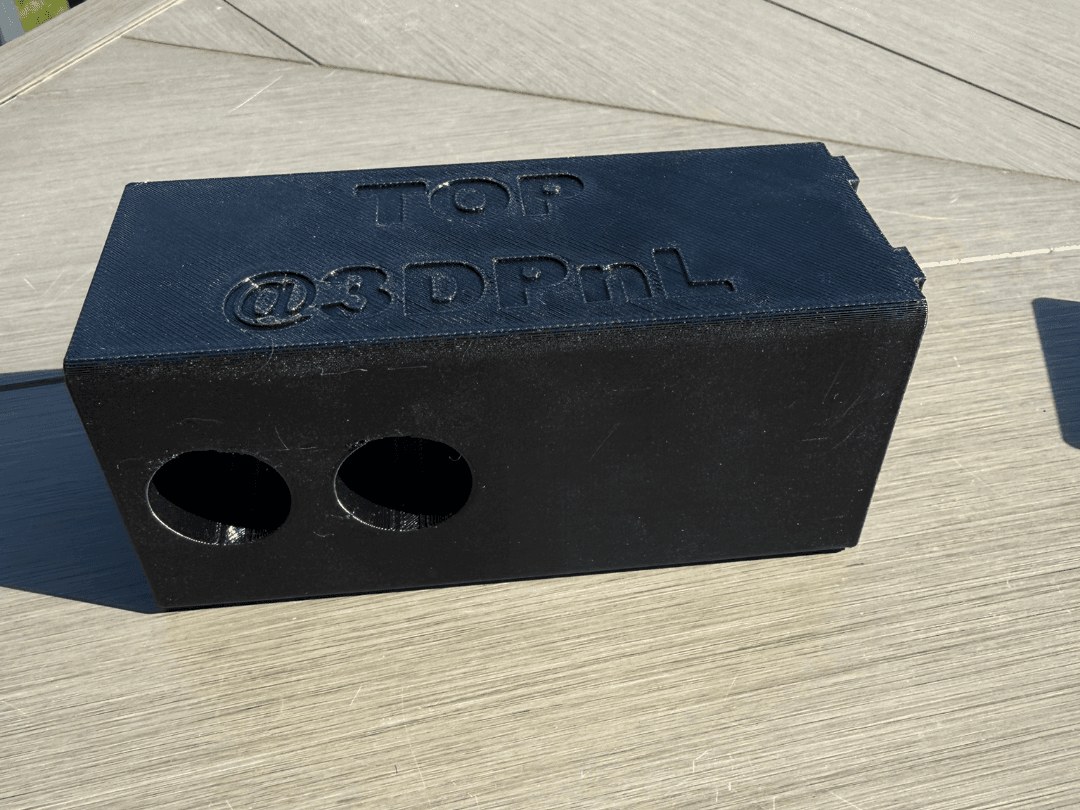 Hitch Cover with Swappable Cover Templates 2 inch