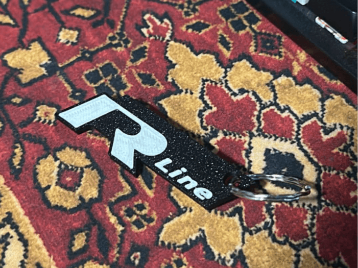 Rline VW keychain