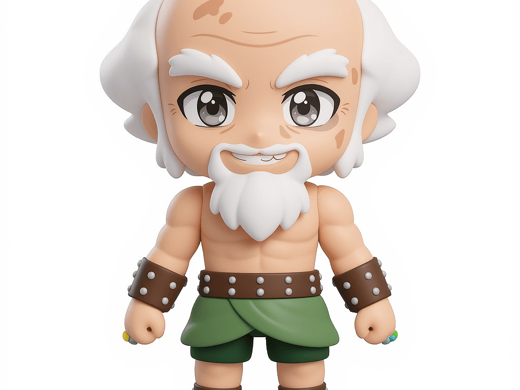 King Bumi of Omashu Chibi Figure