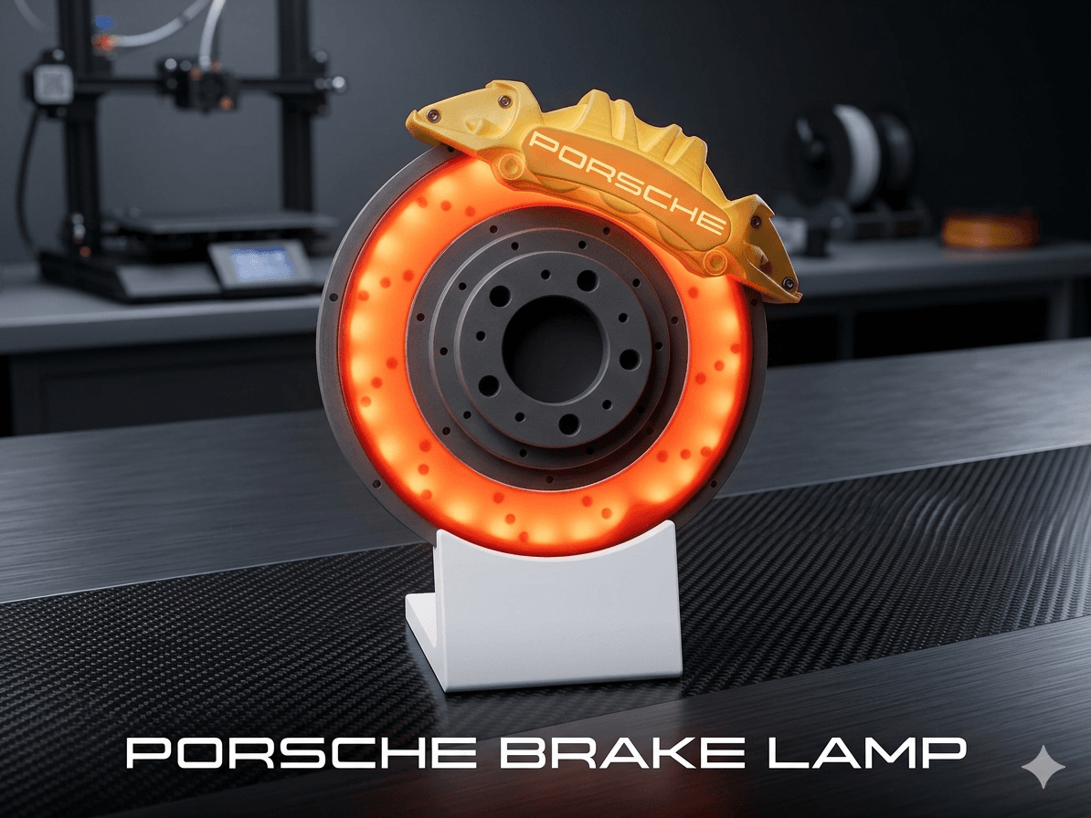 Porsche brake LED lamp