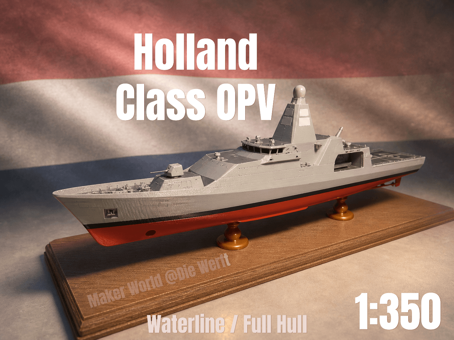 Holland Class Offshore Patrol Vessel 1:350