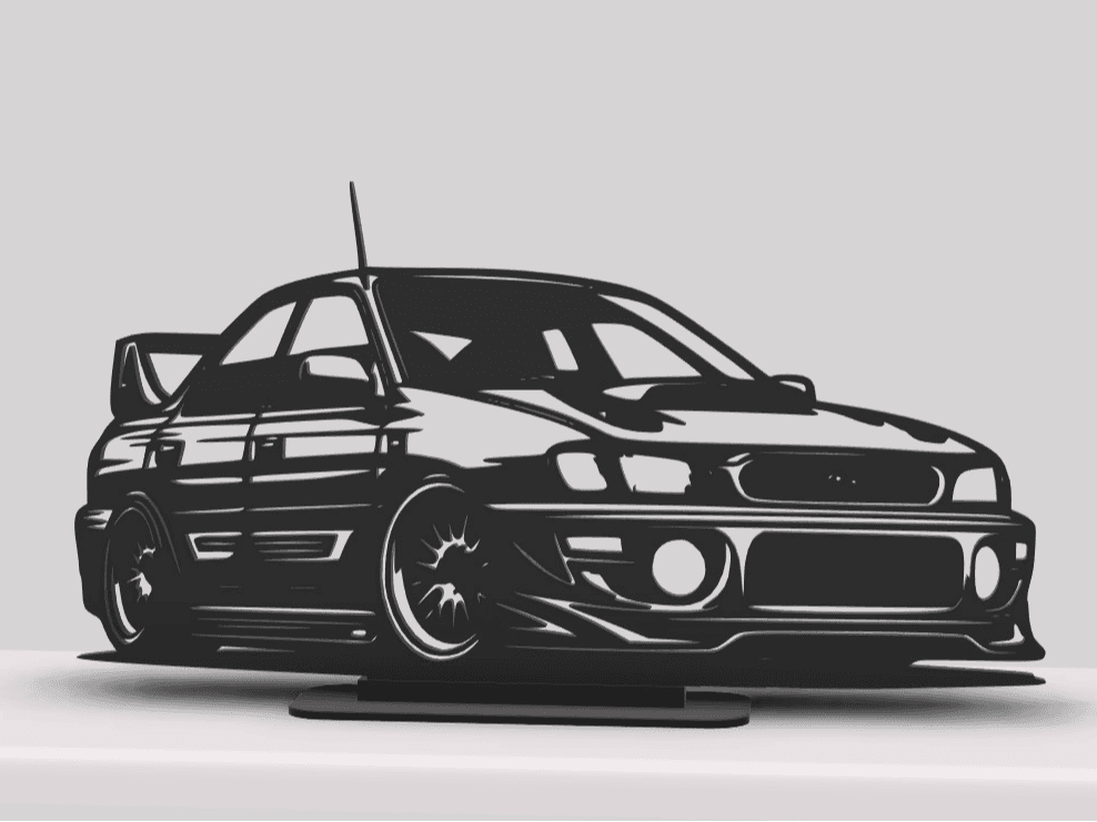 Subaru Impreza STi 1999 Silhouette