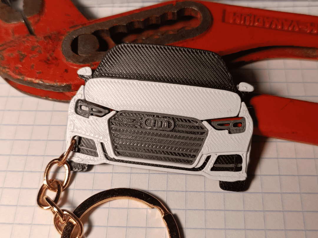 Audi S3 (8V) facelift (2017) keychain