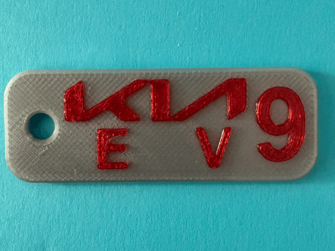 Kia EV9 Stylish Keychain - Automotive Edition