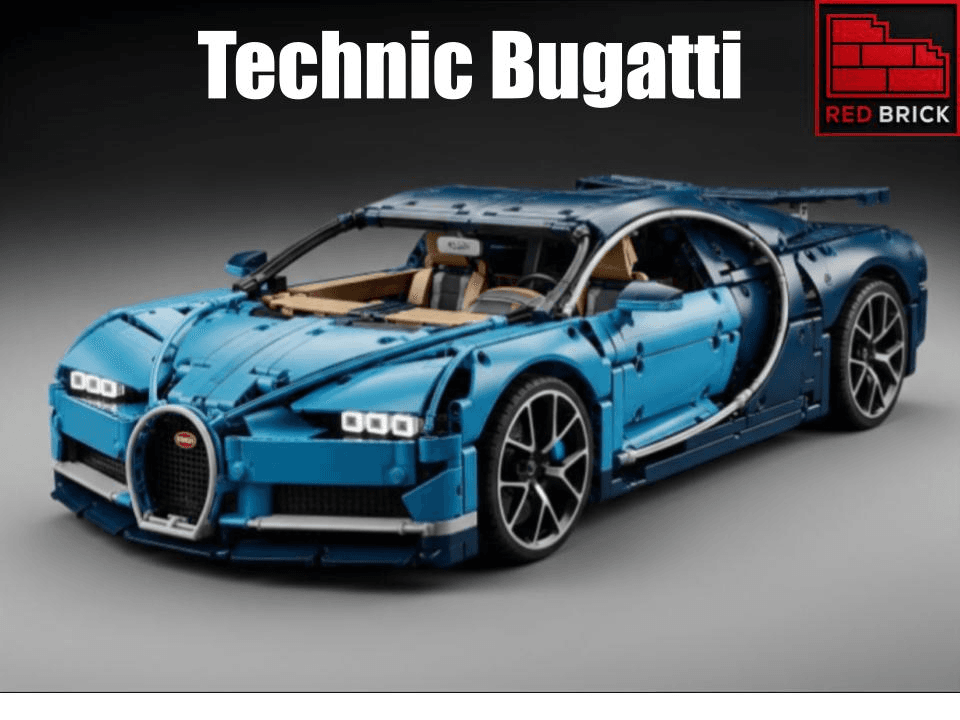 Brick Technic Bugatti Chiron Set