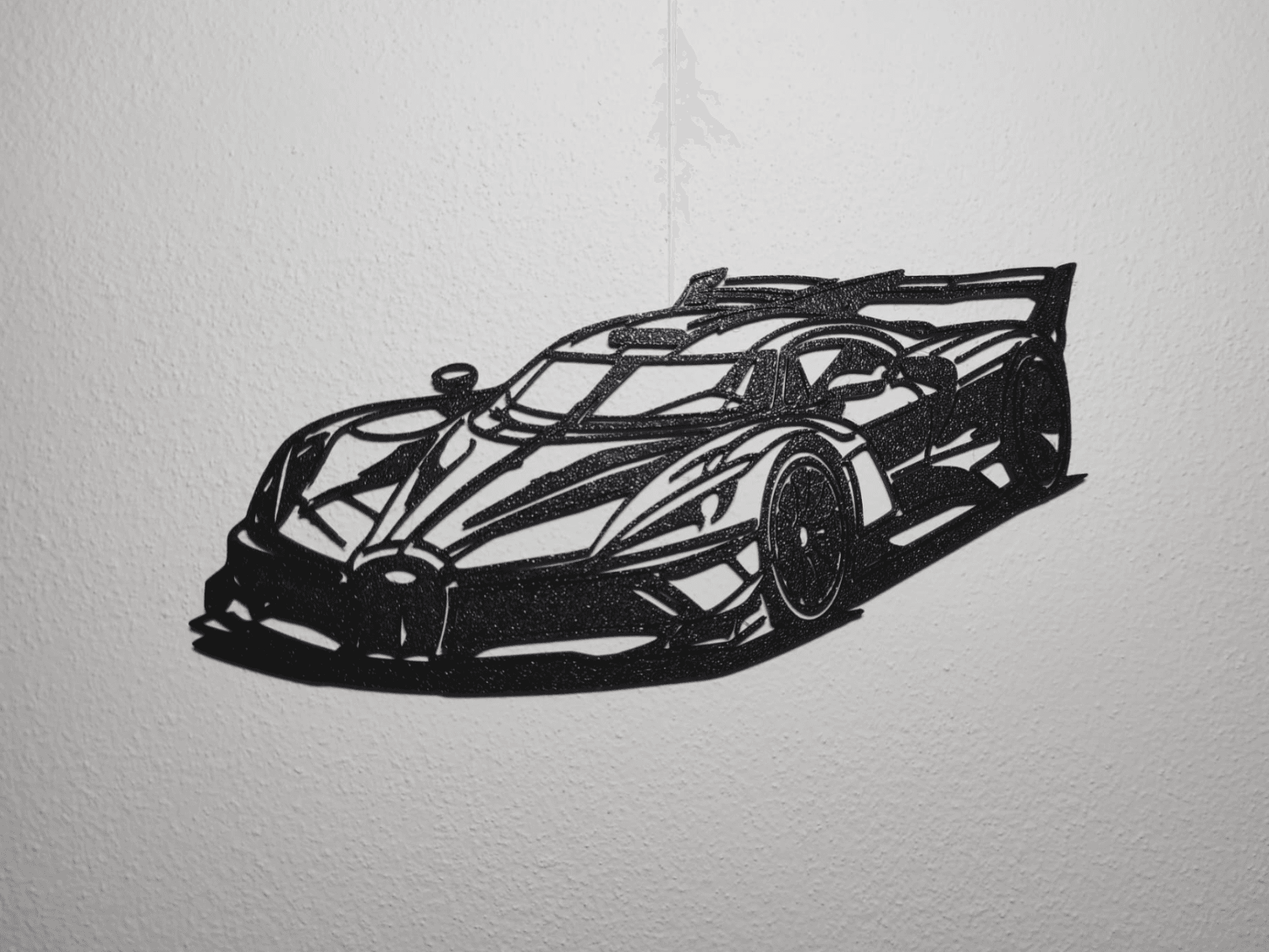 silhouette Bugatti Bolide