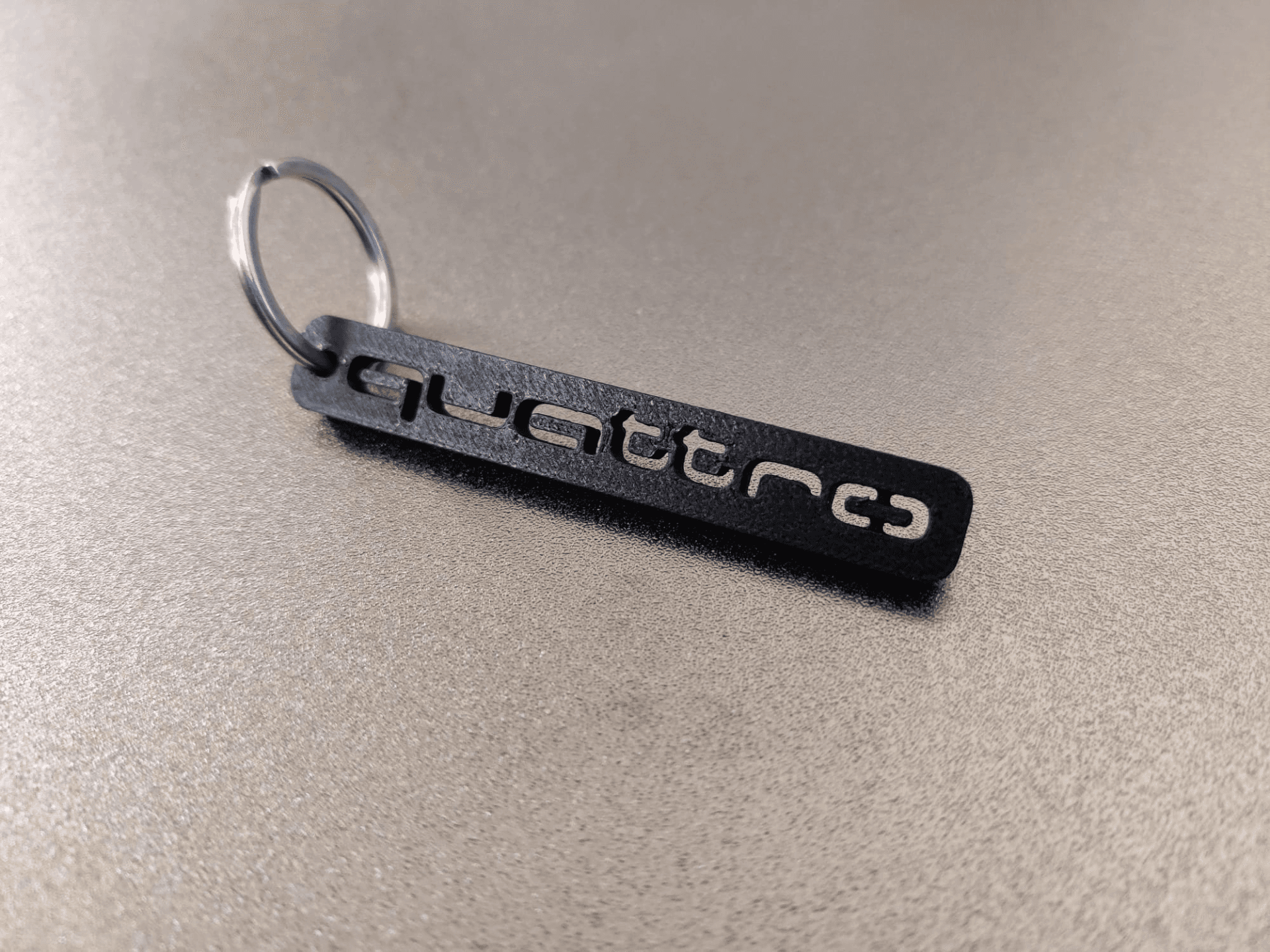 Audi Quattro Keychain