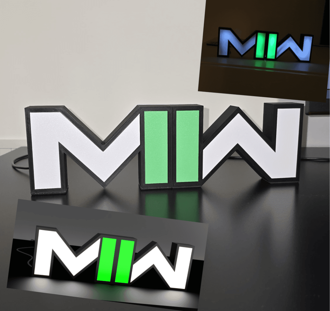 Call Of Duty Modern Warfare 2 MW2 LED Lamp 