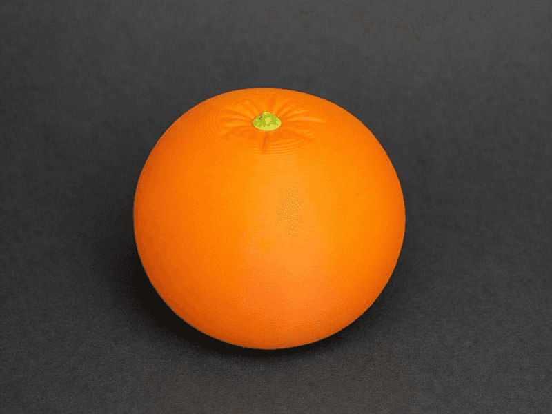 Orange für Spielzeug Kaufladen, Deko Orange