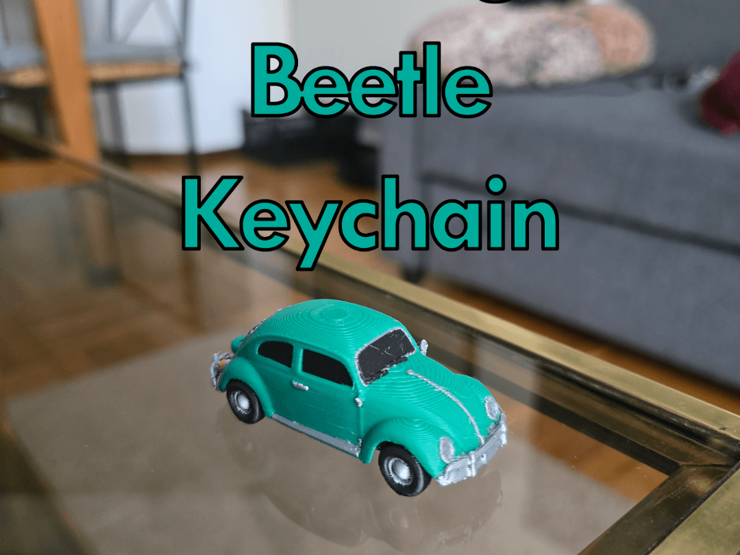 Volkswagen Beetle Keychain (PIP WW Vortek)