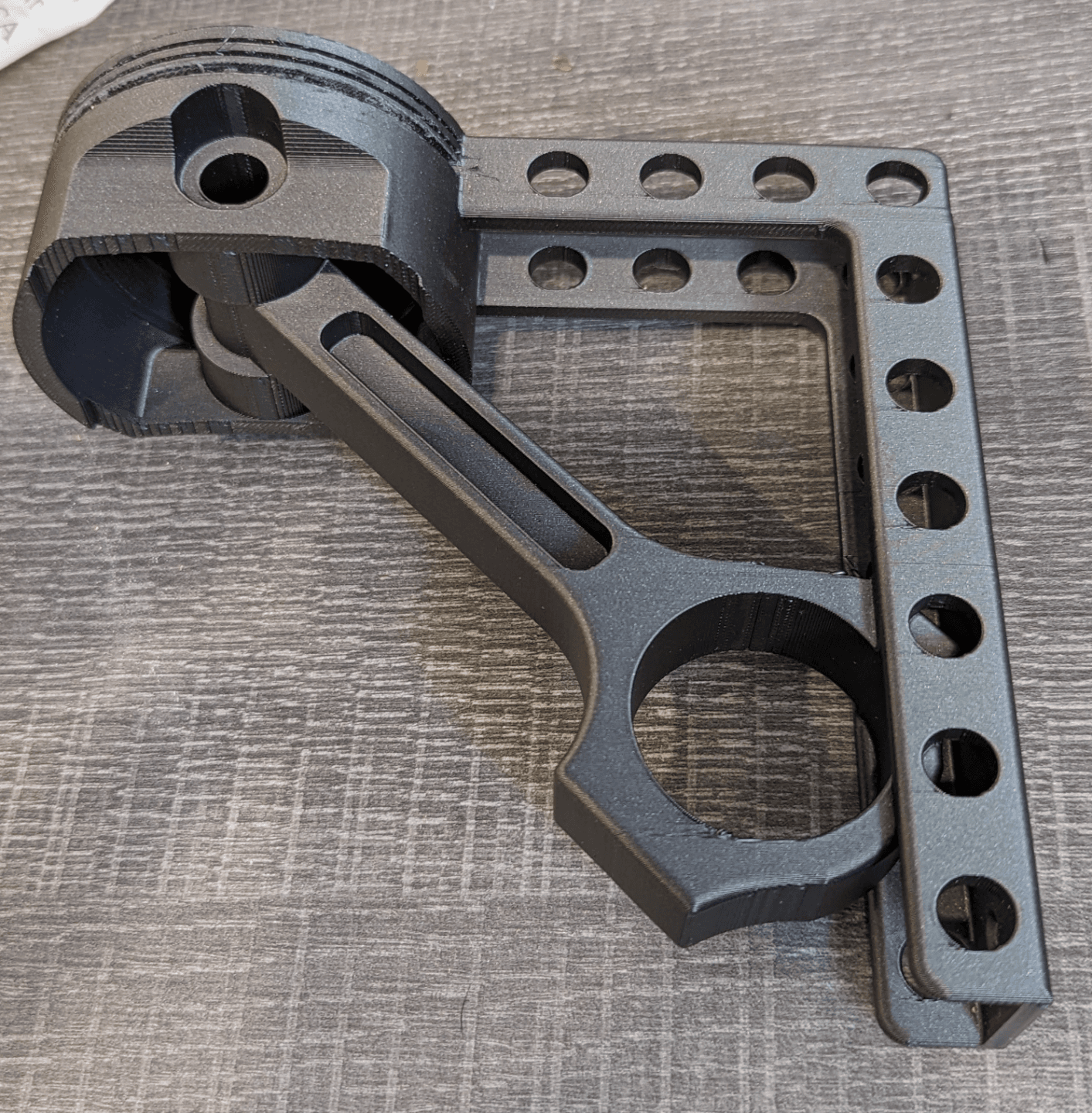Piston Shelf Support
