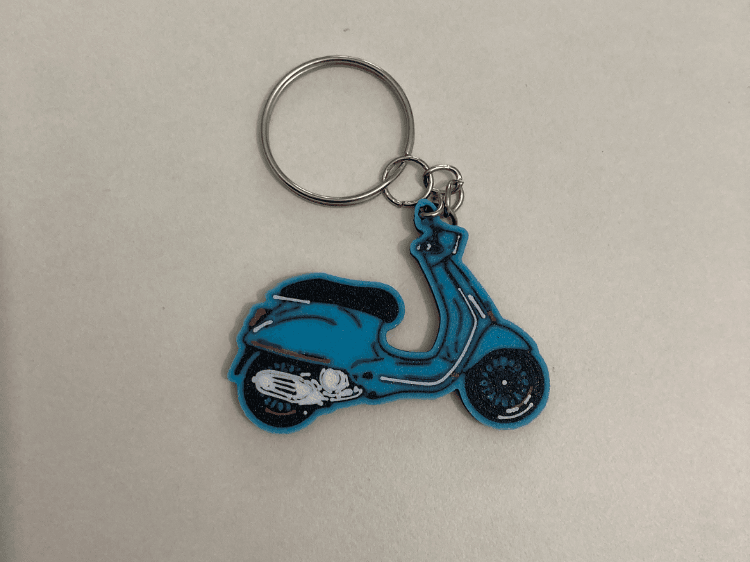 Keychain Vespa Sport Italy