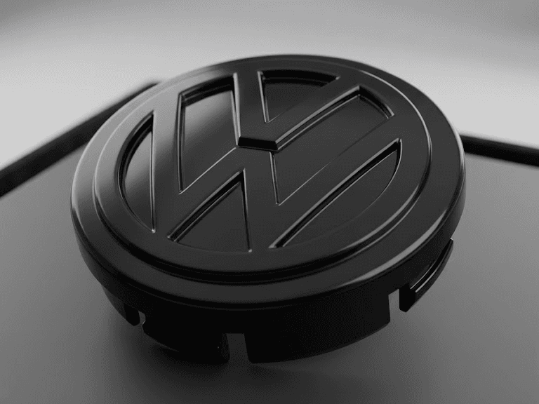 VW Volkswagen wheel caps 55mm