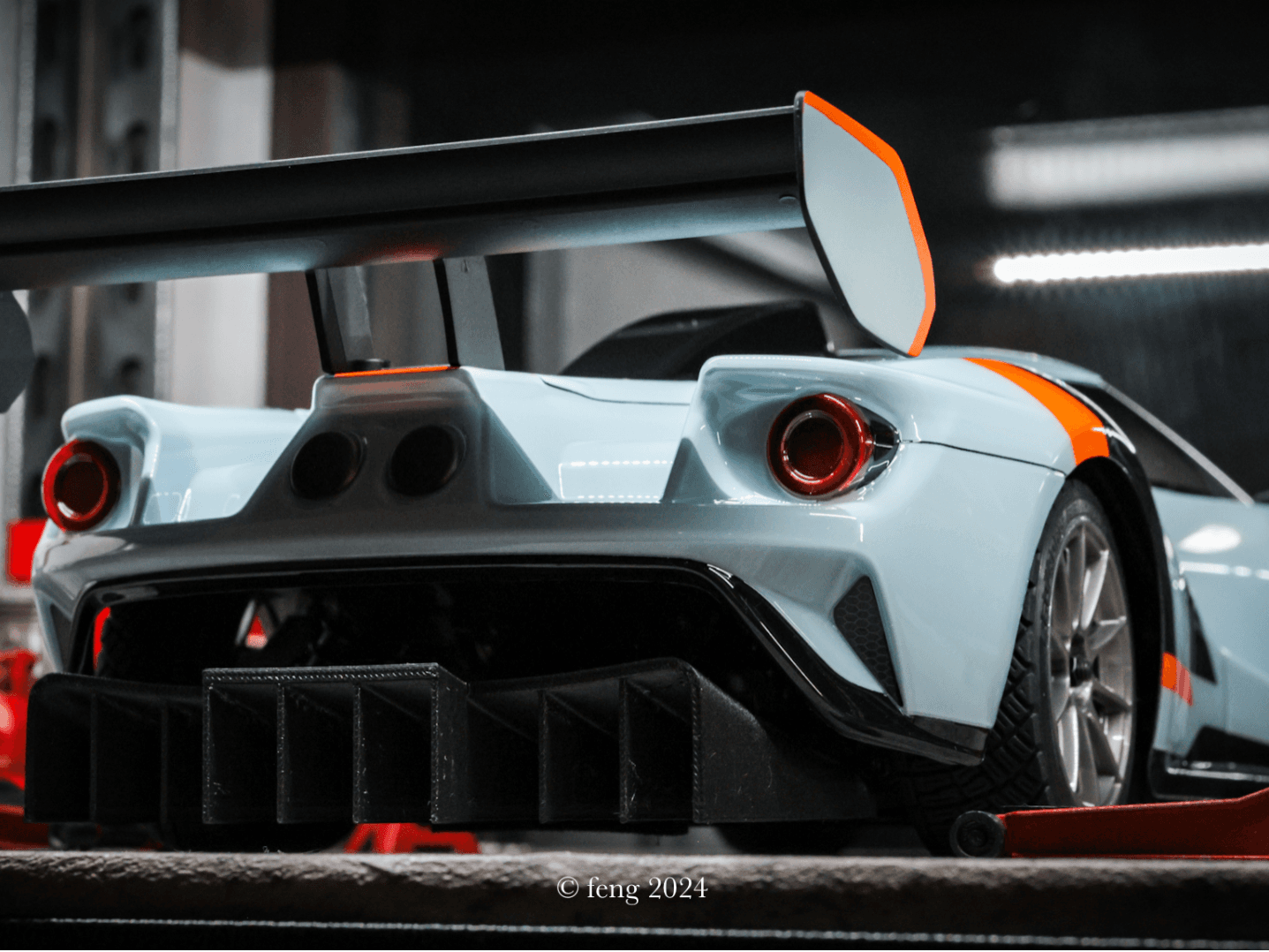 TAMIYA TT02 FORD GT MKII DIFFUSER