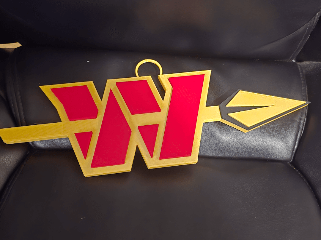 Washington Commanders New Alt Logo Pendant
