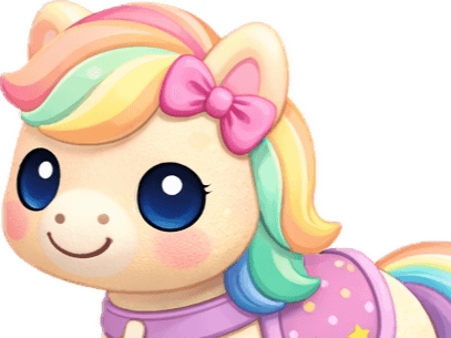 Rainbow Celebration Pony