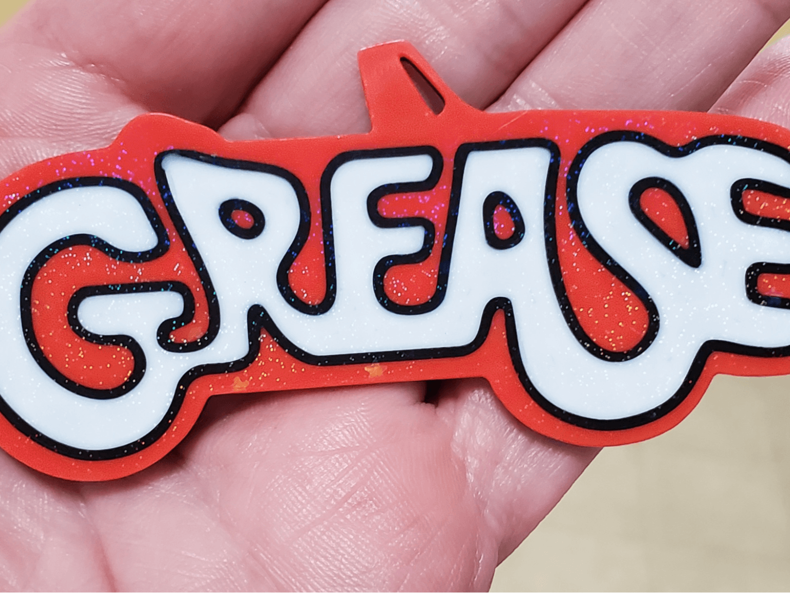 Grease Backpack Tag