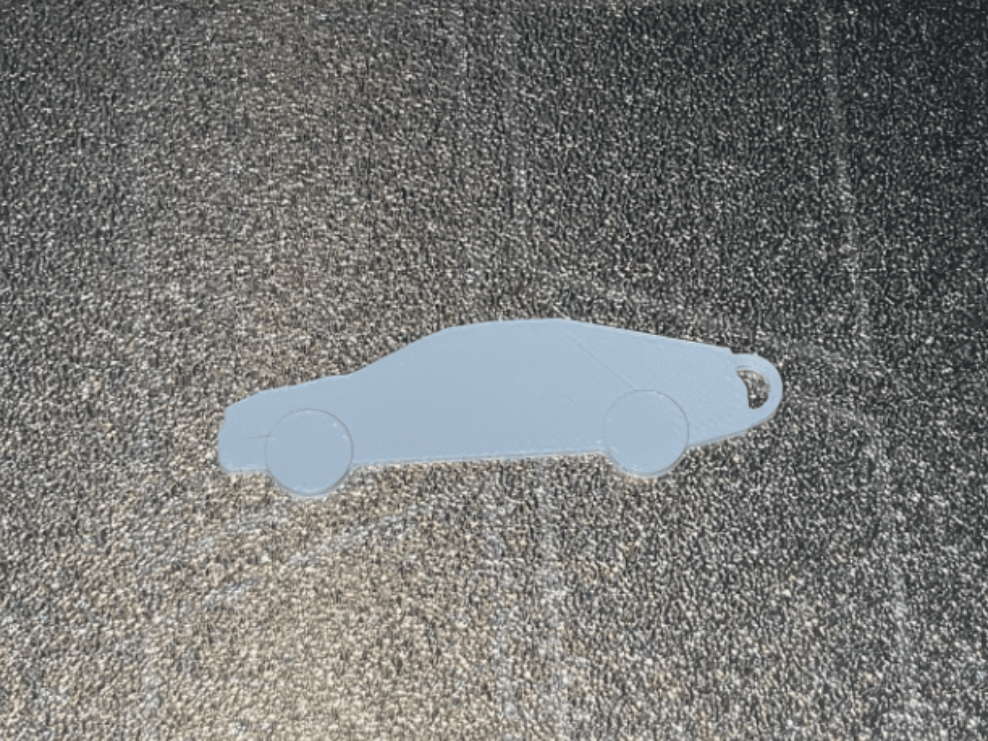 The Average Sedan Keychain