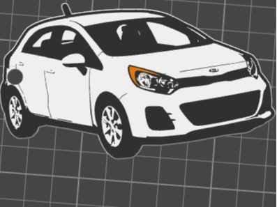 kia Rio keychain