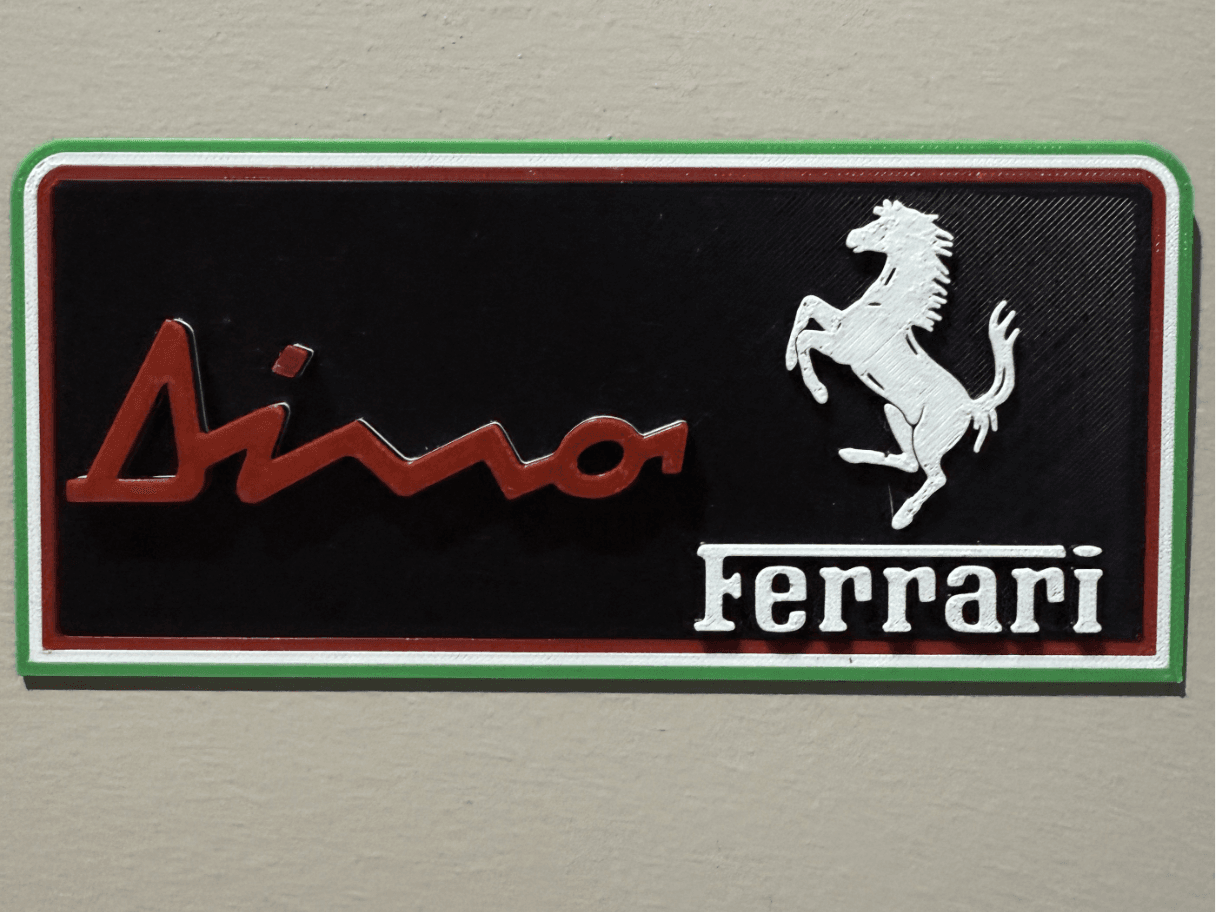 Dino Ferrari Wall Art