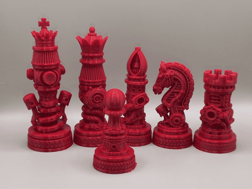 Motorsport Elite Chess Set