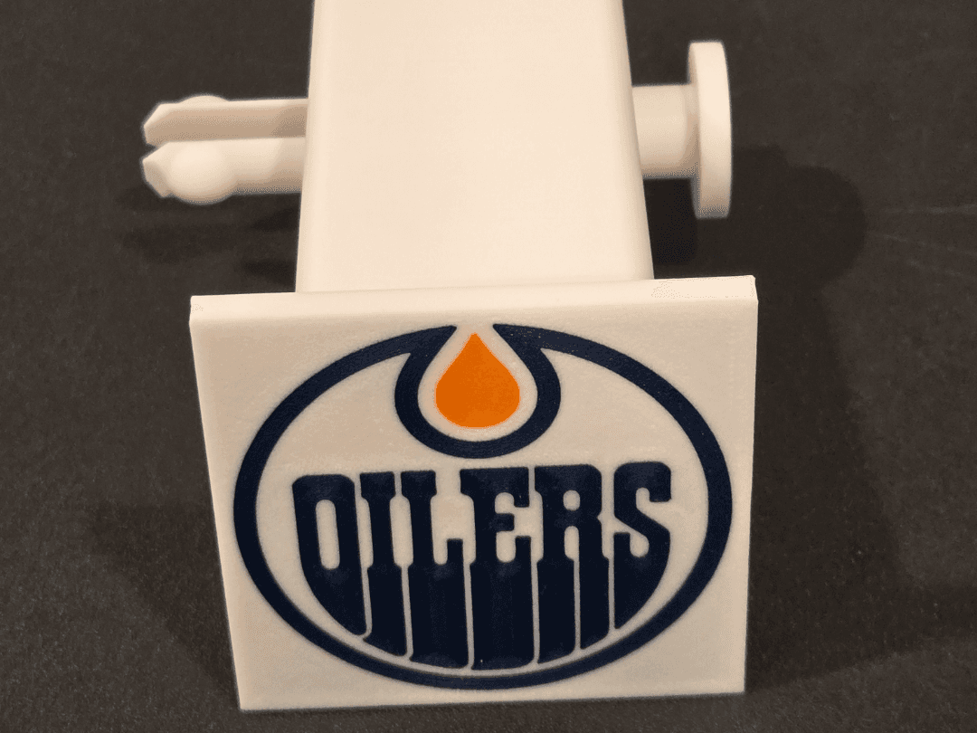 Edmonton Oilers 2" hitch cover