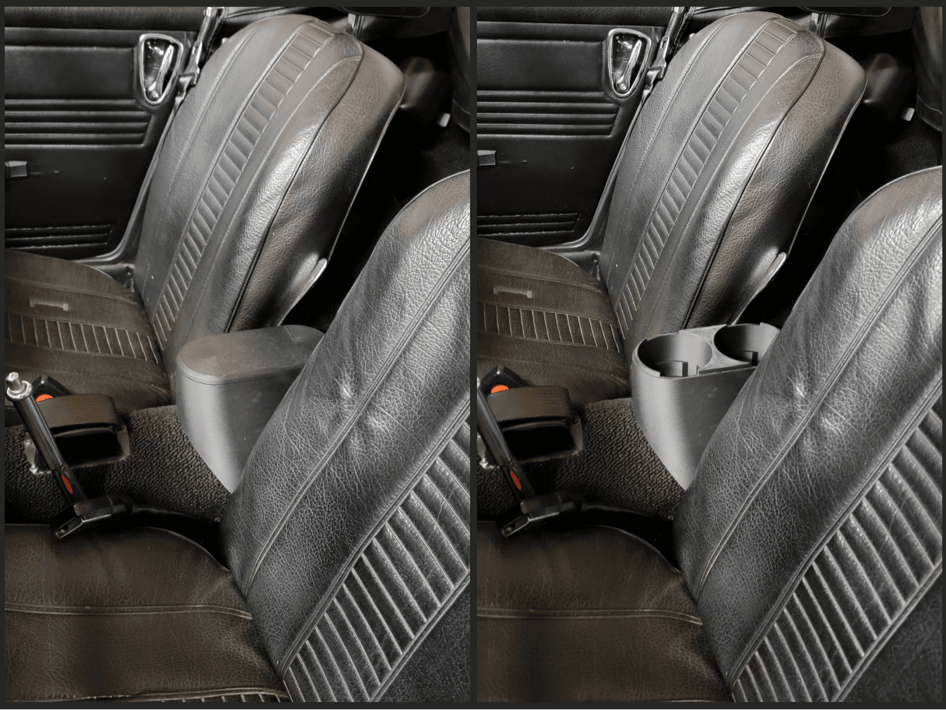 Vintage Car Armrest Cupholder