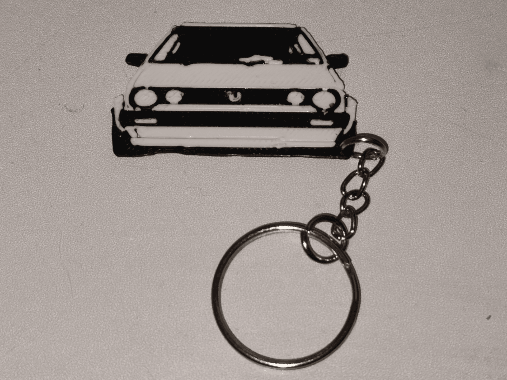Dwustronny brelok Volkswagen Golf