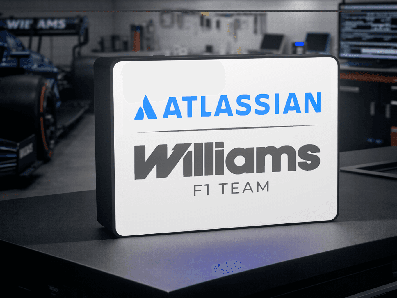 Atlassian Williams F1 Team 2026 Lamp